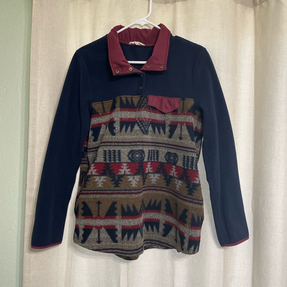Women’s Aztec print sweater